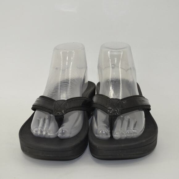 Vionic High Tide Womens Size 9 Black Flip Flop Thong Sandals - Picture 3 of 12